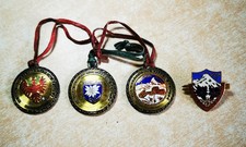 3 X Schutzpatron "Christopherus" Berwang, Nebelhorn + Anstecknadel Zugspritze