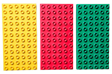 3x Lego Duplo Basis Bauplatte Platte  6 x 12 Noppen 9,5 x 19 cm
