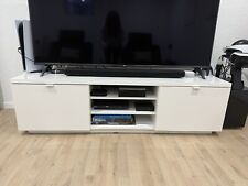 TV Bank Hochglanz Weiß