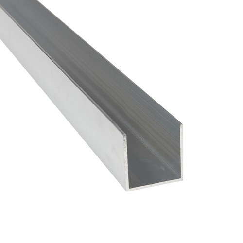 Aluminium profile 2 m - u-profile,