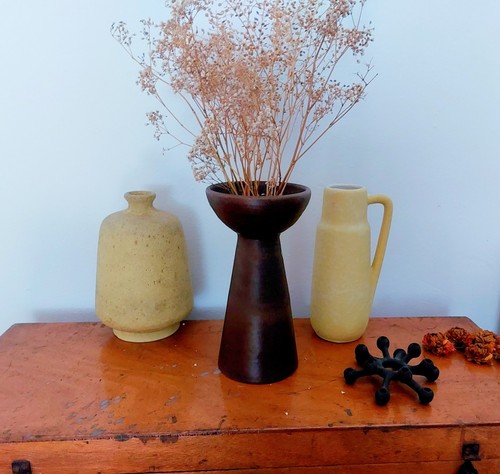 Silberdistel vase mcm - silberdistel,