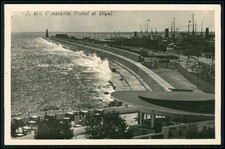 2x Echt Foto AK - Constanța Rumänien Hafen Schwarzmeerhafen und Moschee - 1940