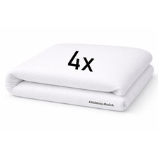 4x Steppstoff, wattierter