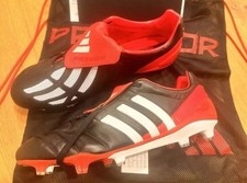 adidas Predator Mania FG 44 2/3 Schwarz Rot