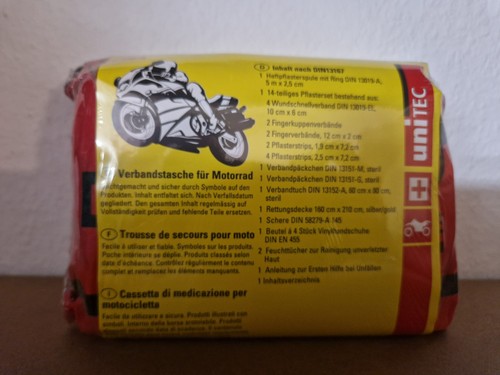 Unitec verbandstasche motorrad - verbandstasche,