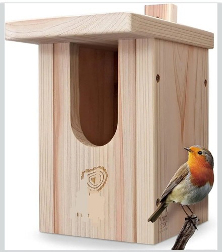 Vogelhaus aus holz für - aus,