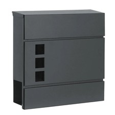 Briefkasten Anthrazitfarbener