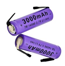 2 x Lithium Ionen Akku 14500