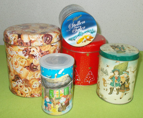 Blech dosen für plätzchen - 5,