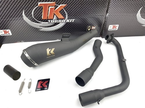 Turbo kit edelstahl black - turbo,