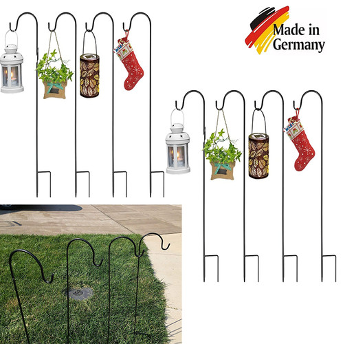 8xgarten schäferhaken 76cm - schäferhaken,