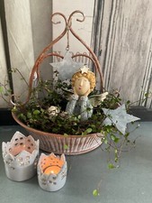 Vintage wand korb hänge - vintage,