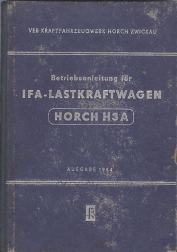 Betriebsanleitung ifa ddr lkw - betriebsanleitung,