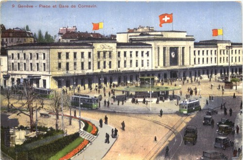 Geneve place gare - geneve, et