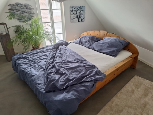 Bett gebraucht massiv - bett, holz