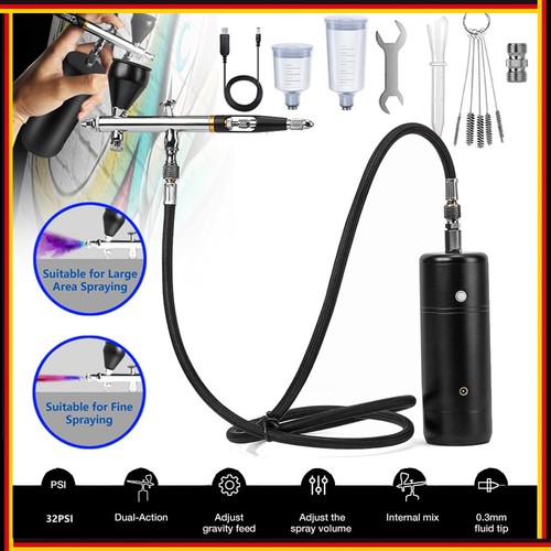 Airbrush kit mit kompressor - mit,
