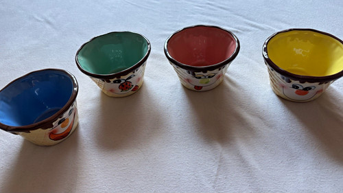 Keramik schüsseln - 4x, keramik-schüsseln