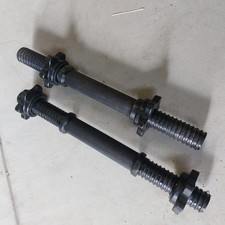 2 x Kurzhantel Hantel Hantelstange schwarz | B-Ware siehe Beschreibung (3H9)