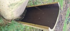 Futtertrog steinzeug 100cm - futtertrog, .100cm