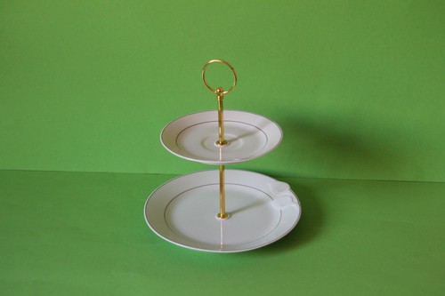 Zweistöckige etagere teller - zweistöckige,