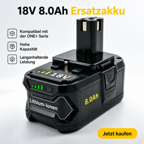 0ah 18v akku - für, one+
