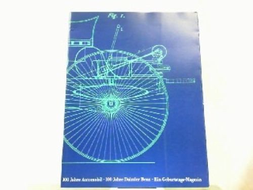 100 jahre automobil - jahre,