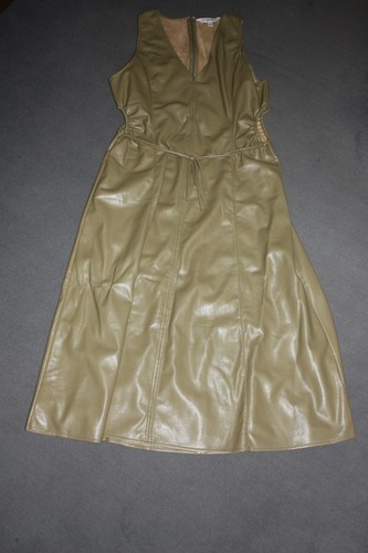 Lederkleid veganes leder - lederkleid,