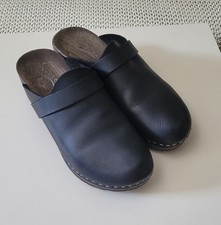 Softclox Gr. 39, schwarz, Leder