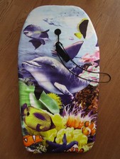 Kinder Bodyboard Schwimmbrett Motiv: Delfin, Schwimmhilfe, Board Brett Schwimmen