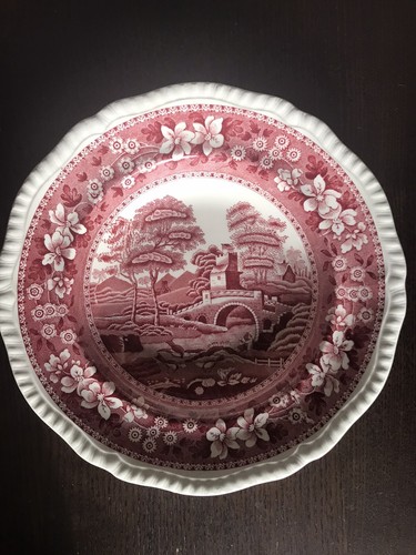Spode copeland pink tower - spode,