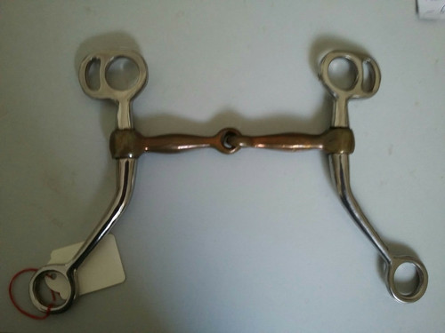 Snaffle bit mit shanks - snaffle,