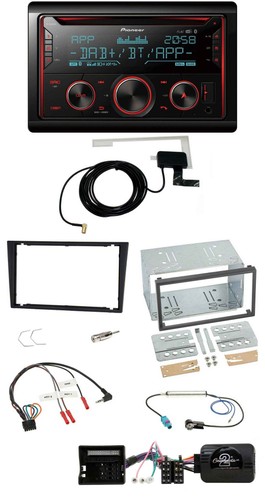 Pioneer 2din lenkrad dab usb - 2din,