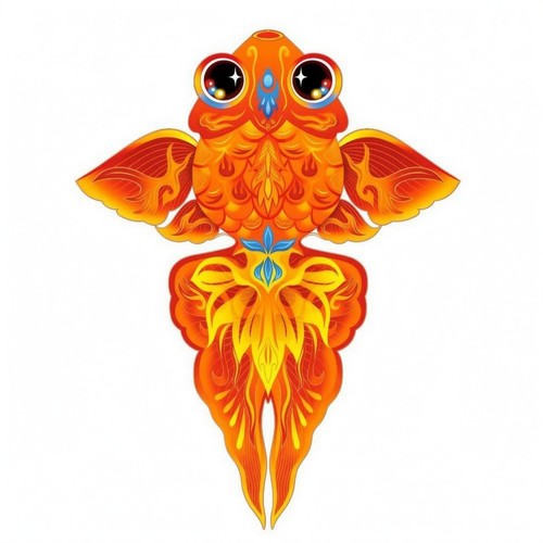 Koi drachen flügelähnliche - koi,