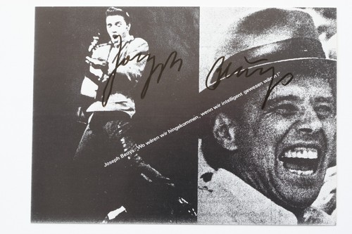 Joseph beuys fiu karte - joseph, :