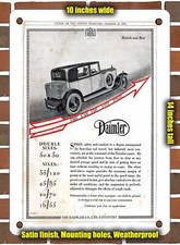 Metal Sign - 1928 Daimler