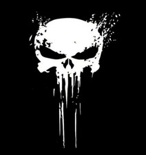 Punisher Skull Sticker