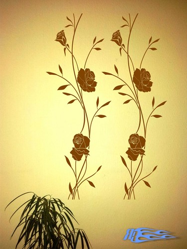 Wandtattoo blumenranken - wandtattoo, 2