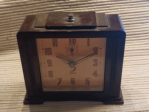 Jaz handaufzug wecker - wecker,, vintage