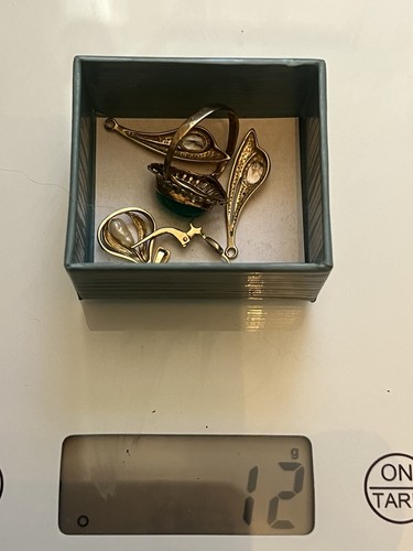 Konvolut vintage goldschmuck - konvolut,