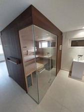KLAFS Sauna / SANARIUM – mit Glastür