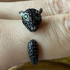 Schwarzer Spinell Chromdiopsid