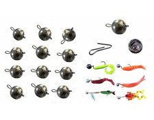 10 x Jigkopf Bleikopf