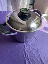 AMC Topf 2 sterne mit Visiotherm Deckel 2 Teilig 20 cm 4,2 Liter,