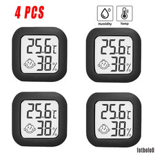 4x Digital Thermo Hygrometer