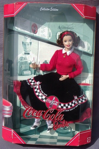 Vintage barbie coca cola - barbie, cola"