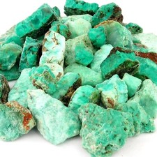 Chrysopras Edelsteine roh Ø