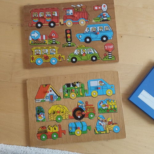 Retro holzpuzzle - 2,