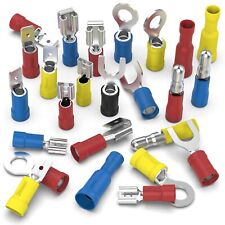 AUPROTEC Kabelschuhe Ringkabelschuhe Flachstecker Rundstecker Gabelkabelschuhe