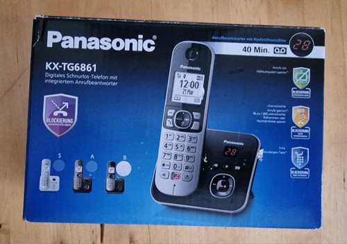 Panasonic tg6861gb - panasonic, kx-tg6861gb