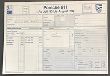Porsche 911  1983 - 1989